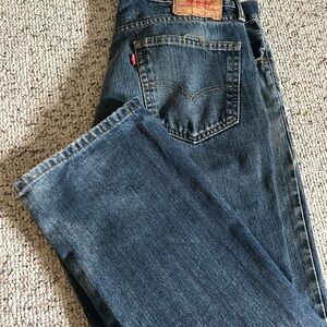 Vintage Levi's Dark Blue Straight Jeans